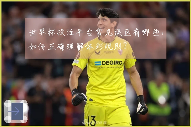 世界杯投注平台常见误区有哪些，如何正确理解体彩规则？