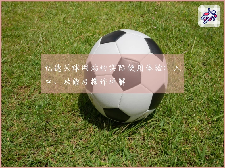 亿德买球网站的实际使用体验：入口、功能与操作详解